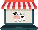 Adventure Cow store logo